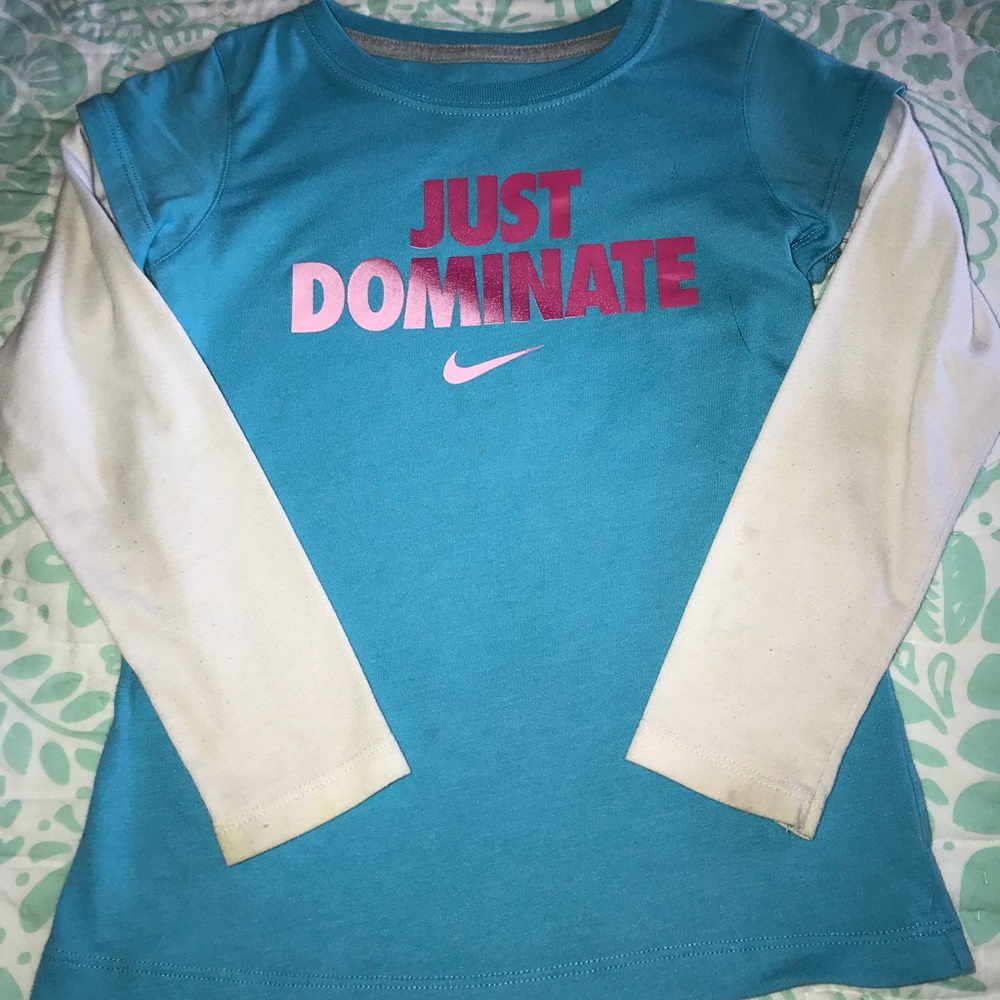 Nike - Girls 6X- Long sleeve shirt